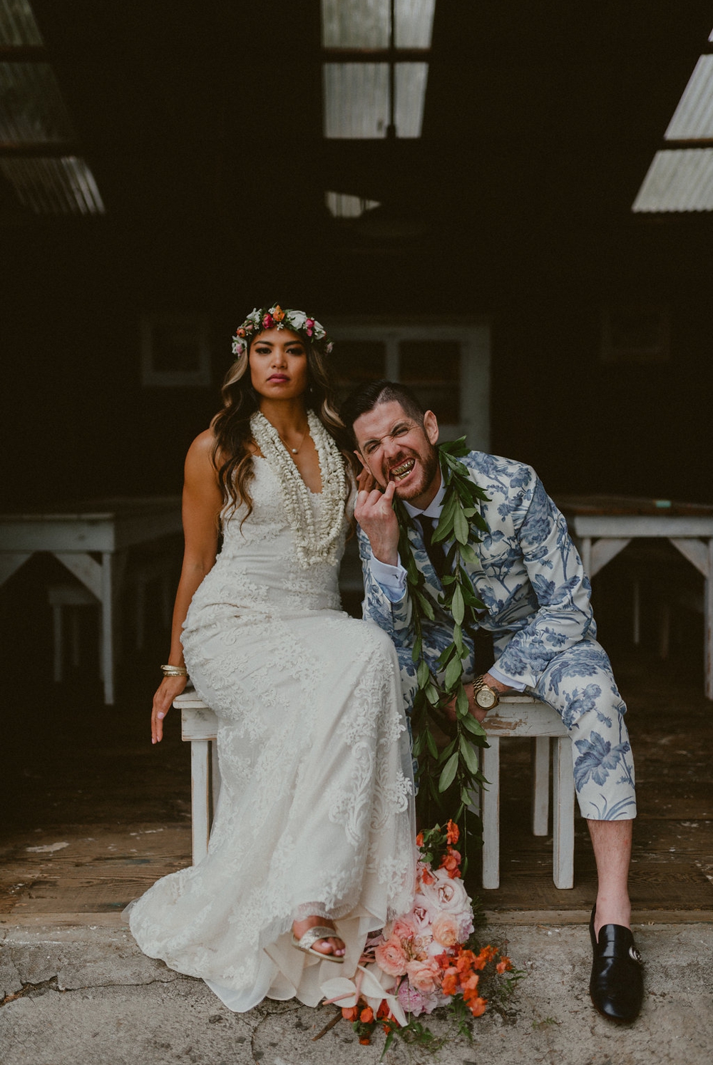 bride-and-groom-showing-his-grill