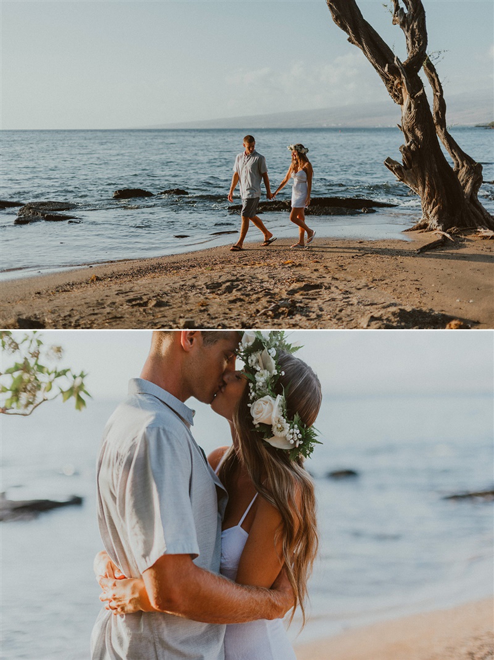 hawaii-engagement-photographer, beach-engagement-session