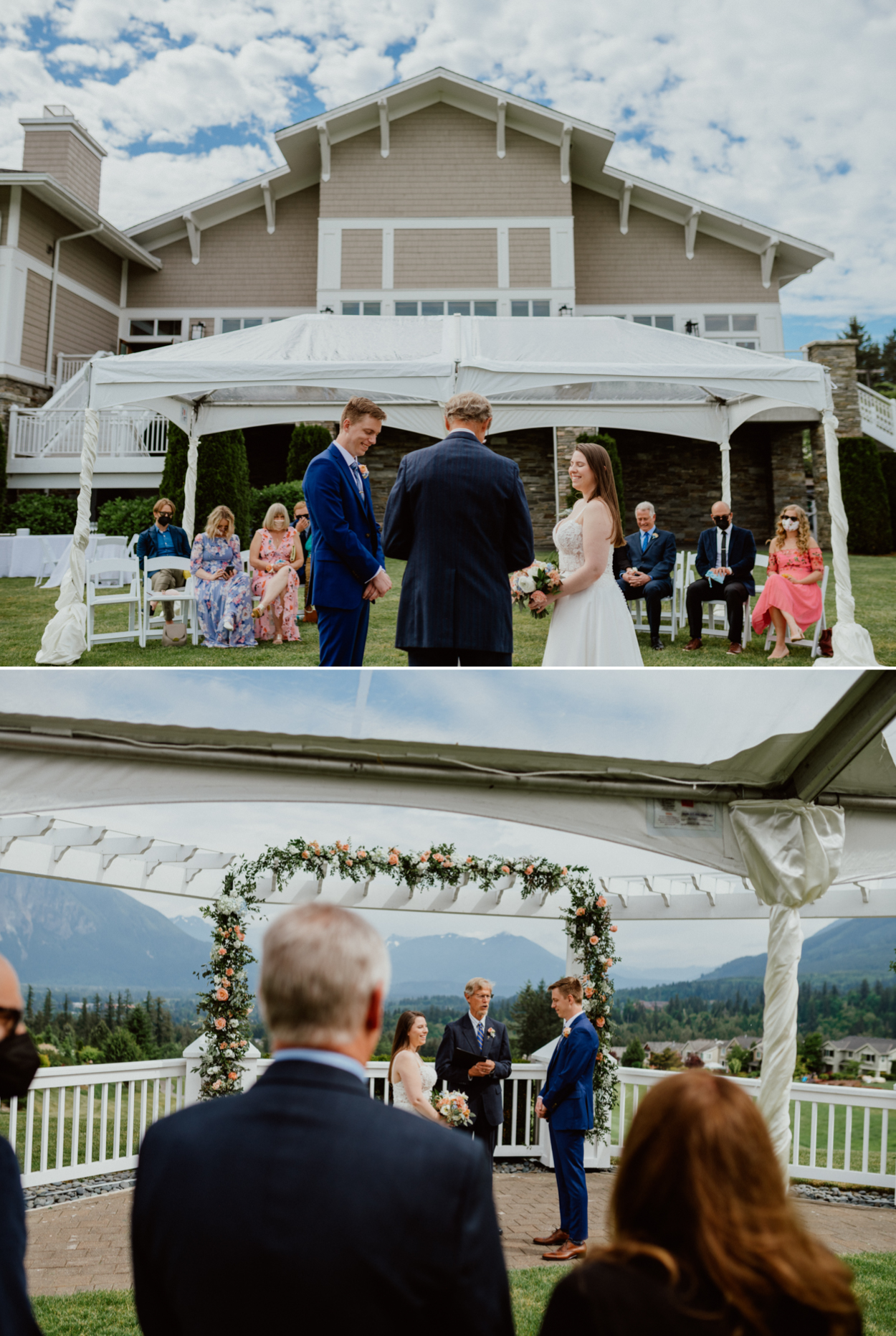 the club at snoqualmie ridge Seattle wedding photography