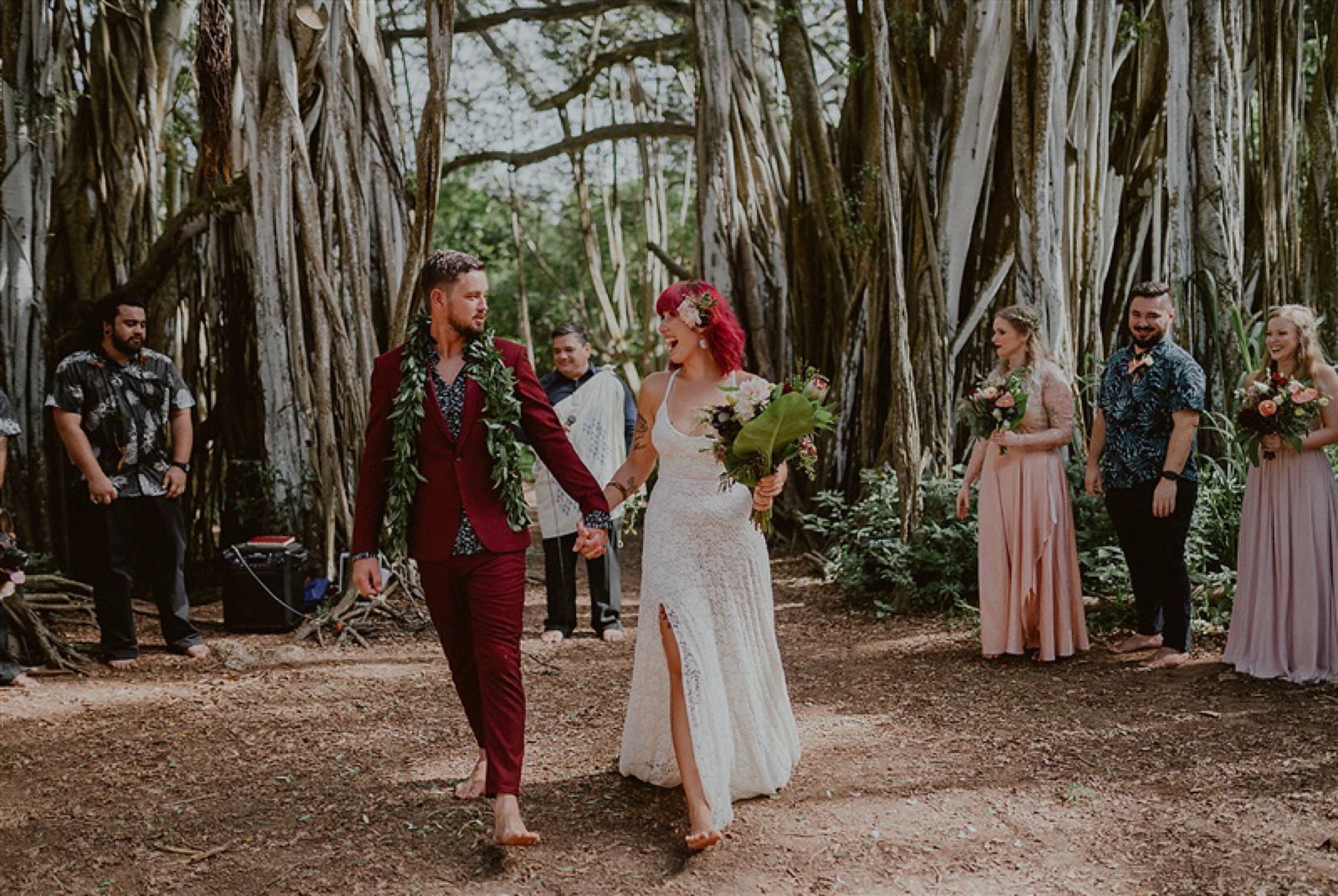 A Guide to Having Your Wedding at Oahu's Loulu Palm Estate